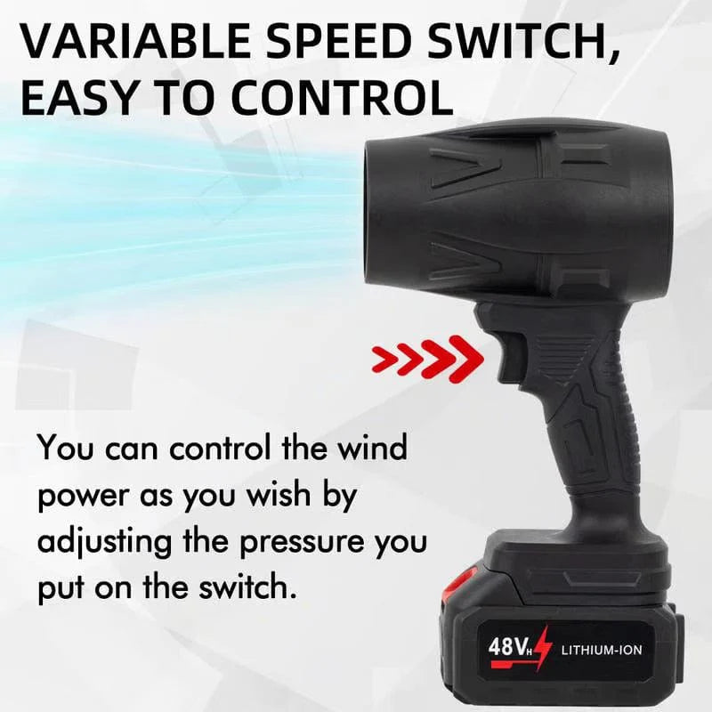 Cordless Turbo Jet Blower - Instant Cleaning Blower