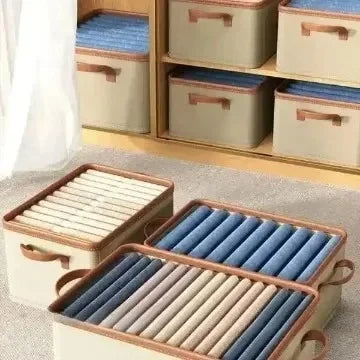 HomTrend™ Premium Shirt & Garment Closet Organiser ( PACK OF 8 ) - ElzyNow