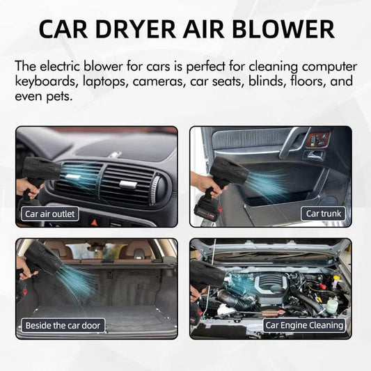 Cordless Turbo Jet Blower - Instant Cleaning Blower