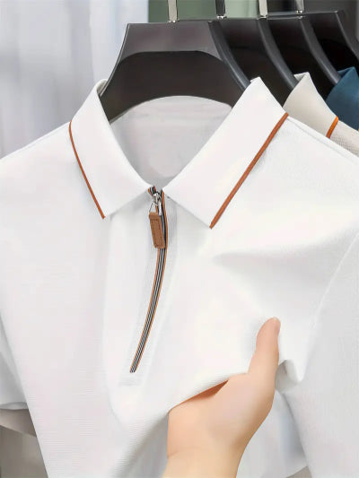 Golf|Casual Men's T-shirts with Zipper - Pack of 3