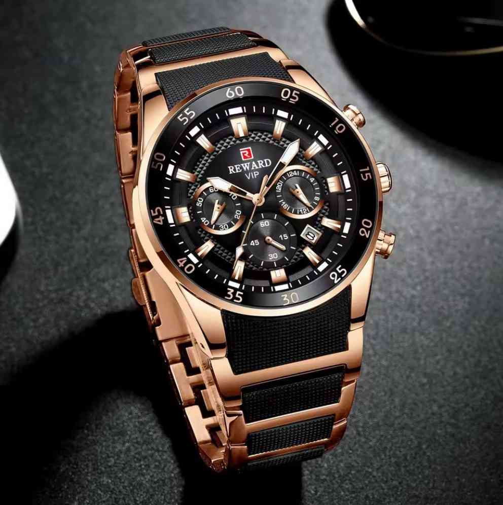 NEWReward Waterproof Sports Military Chronograph™ Pro Quartz WristWatch