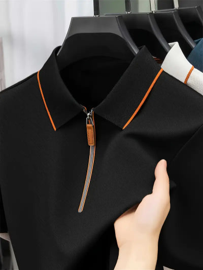 Golf|Casual Men's T-shirts with Zipper - Pack of 3