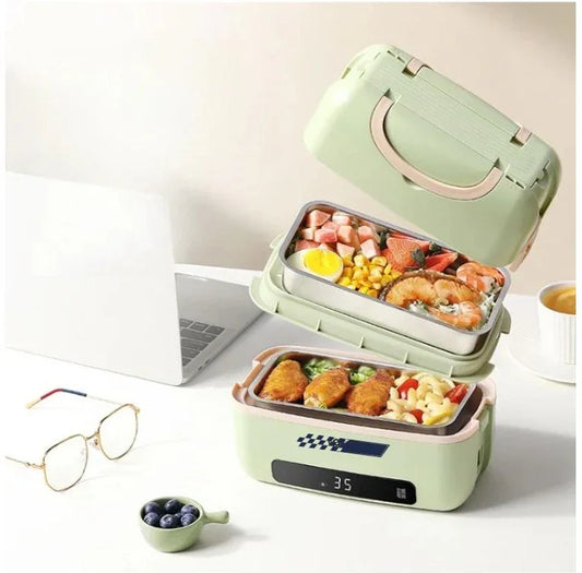 2 IN 1 Electric Lunch Box with Heating Food Technology - ElzyNow