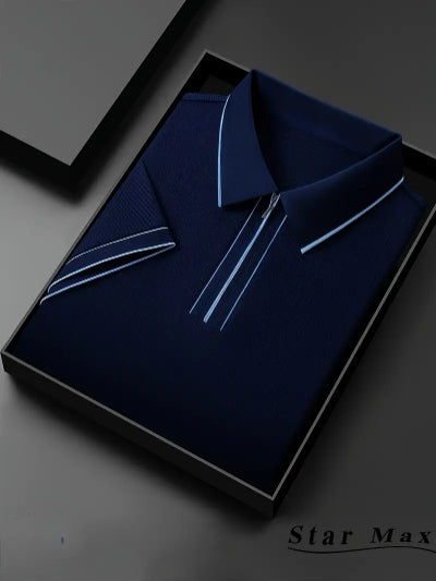 Golf|Casual Men's T-shirts with Zipper - Pack of 3