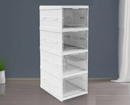 StepNest™ Smart Foldable Compact 4 Layer Shoe Rack
